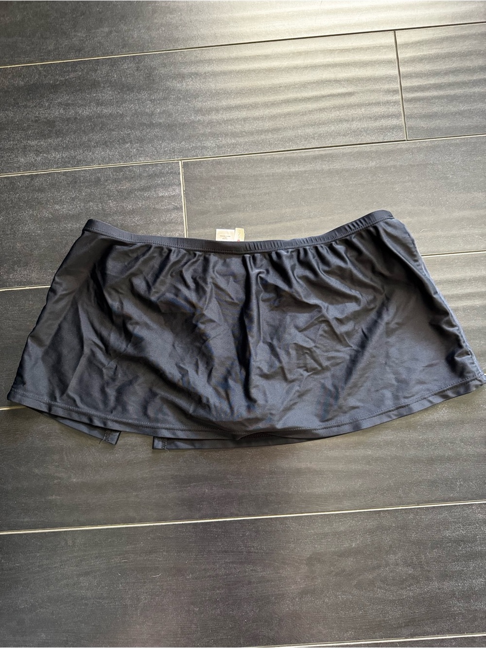 Black Skirted Swim Bottom